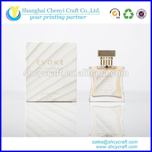 cosmetics packaging perfume boxes by shanghai chenyi made in china