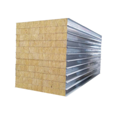 Stainless Steel Rock Wool Color Steel Sandwich Panel