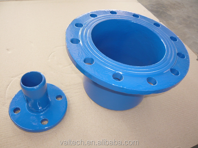 ISO 2531 EN 545 ductile iron flange spigot for DI pipe