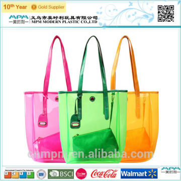 Inflatable PVC Bags,Plastic zip bag, PVC Cosmetic Package Bag