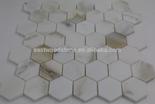 Prismatic jabe marble mosaic