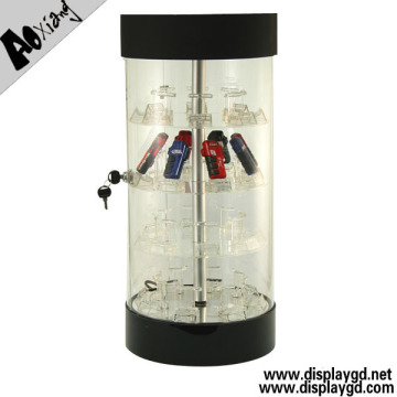 2017 shining acrylic phoe box watch display fixture