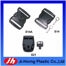 Key lock lockstitch lockable plastic buckle latch