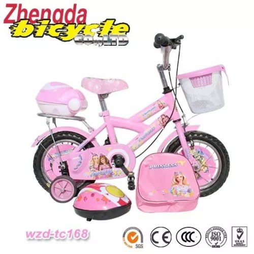 wholesake pink kids bike /child bicycle suit for 5 years old girl
