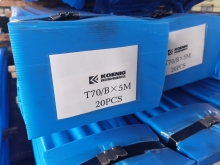 guide rail of elevator rails with fish plate