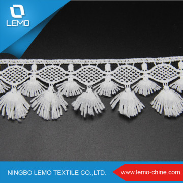 Fashion Water Soluble Cotton Embroidery Fabric Lace