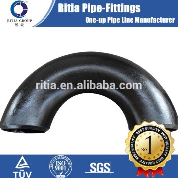 black jis din seamless pipe fitting elbow