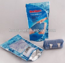 (T)Cold bandage Horse wrap bandage Ice pack bandage