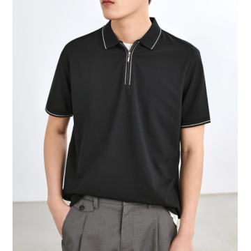 short sleeve plain custom design men's polo shirts