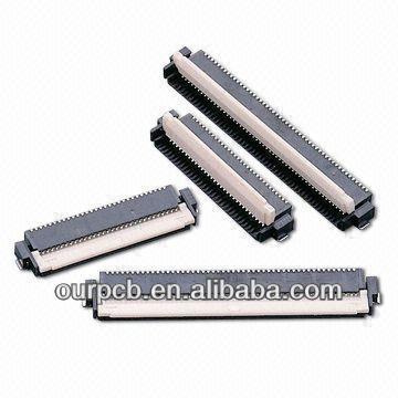 0.5mm Contact Spacing, ZIF Type Board To FPC Connectors Flip-Lock (Rotatory Cover)