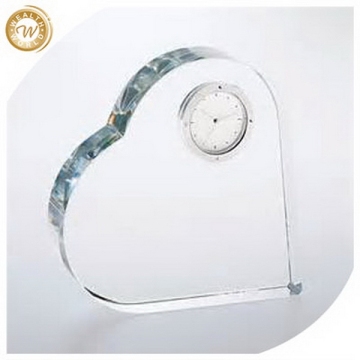 High quality hotsell crystal table clock with core