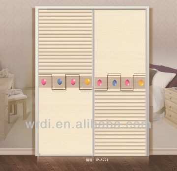 Best selling simple wardrobe panel mdf