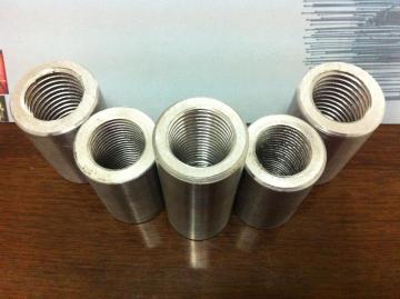 Rebar rib peeling connector