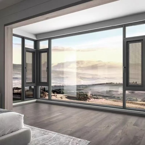 Modern Design Style Aluminum Casement Windows