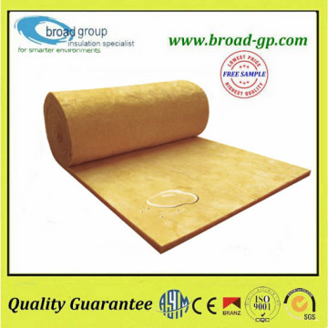 Waterproof glass wool blanket for heat insulation