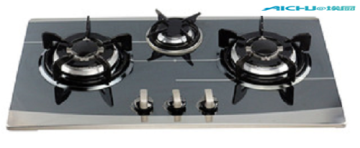 3 Burners Tempered Glass Kitchen Gas Stoves