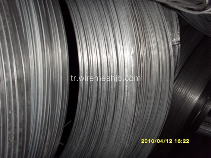 5.1mmx1.5mm Galvanizli Düz Çelik Tel