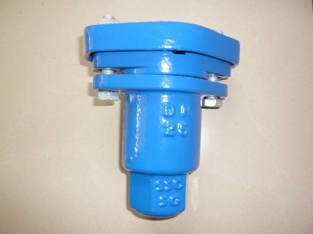 Ductile cast iron air released valve for potable line system