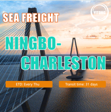 Maritime Shipping From Ningbo To Charleston