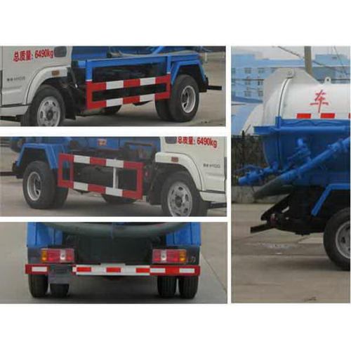 YUEJIN Kecil 3CBM Sewage Suction Truck