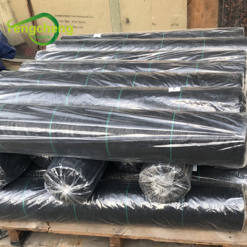 fabric weed block mat with planting holes