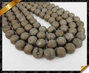 Druzy Beads, Natural Druzy Stone, Fashion Druzy Drusy for Women, Semi Precious Gemstone (YAD025)