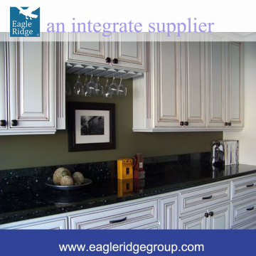 Walnut Wood Antique White KITCHEN CABINETS