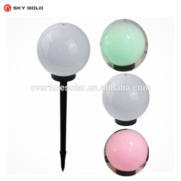 Rechargeable waterproof solar powered decoration garden balls light led garden ball light