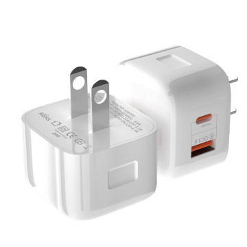 20 W USB-C Szybka ładowarka ściany Typec PD2.0 QC3.0