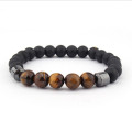 Perles Bracelet onyx Grind arenaceous