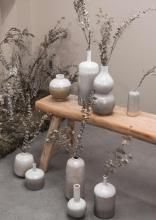 Irregular Ceramic Gourd Shape Vase for Home Decor