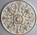 Круглые декоративные потолочные медальоны из полиуретана