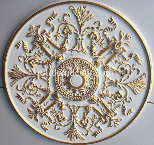 Polyurethane Round Decorative Ceiling Medallions