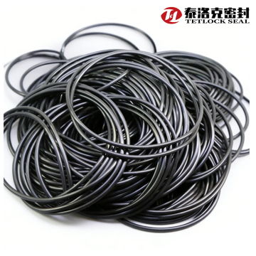 Black Rubber O-Ring Cord