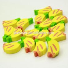 Students Gift banana shape Eraser Rubber Stationery