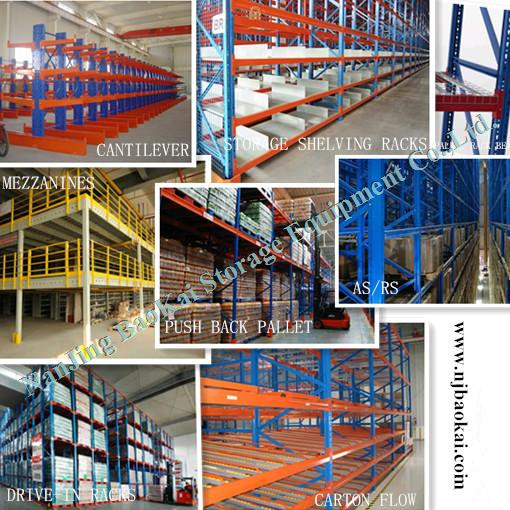 Shelves/Metal Shelves/Mobile Shelves/Push Back Racking