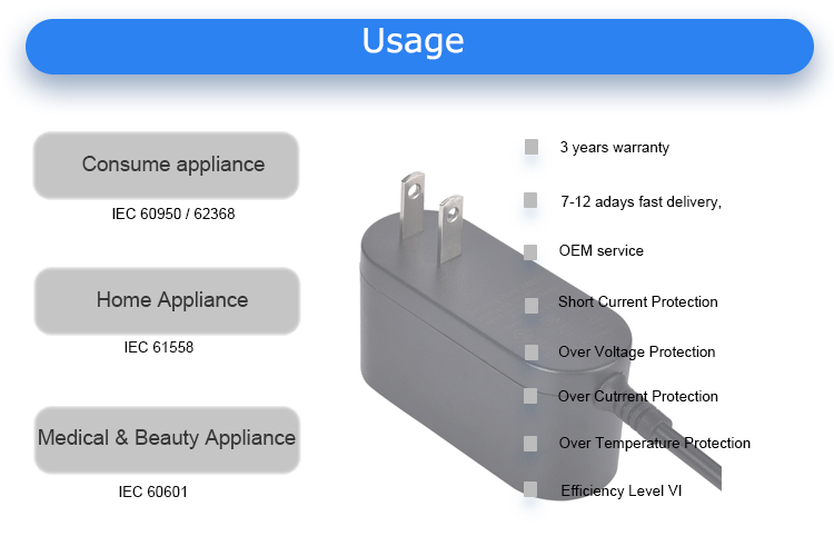 12v 1.5a power adapter US EU European UK AU models with UL TUV CE RCM approved