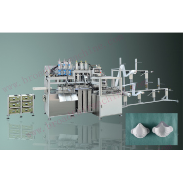 Automatic Cup Face Mask Body Forming Machine