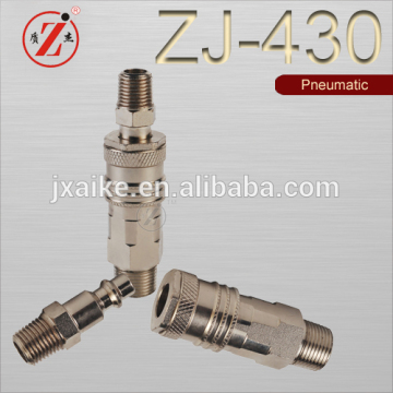 Brass pneumatic tool quick joint fitting