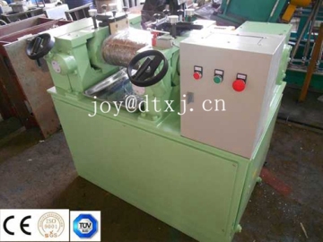 lab size rubber open mixing mill