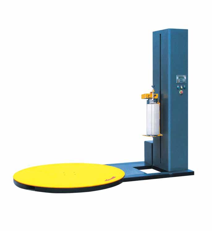 Standard friction pallet stretch equipment