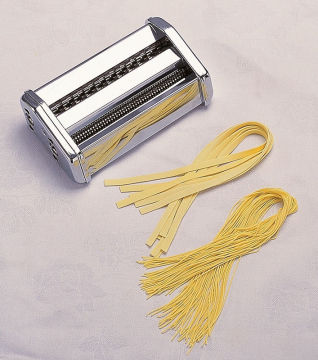 Hand - Operated Shule Stainless Pasta Cutter, Attachment For Making Smooth, Wavy Pasta