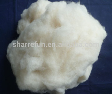 White Color 17.5mic 22mm Chinese Wool Noils