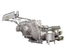 Double overflow fabric dyeing machine