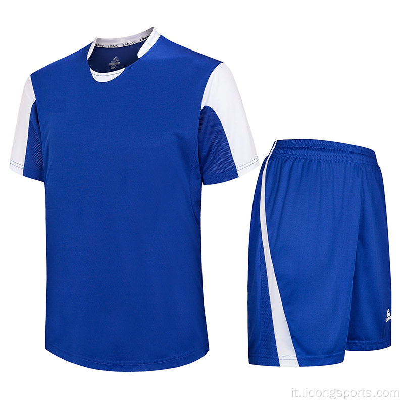 Prezzo a buon mercato uniforme sportiva personalizzata Classica camicia da calcio classico