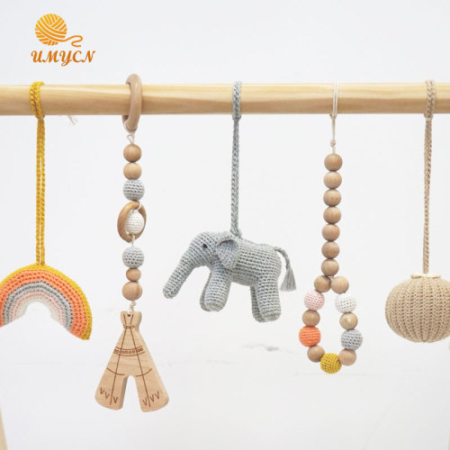 Großhandel umweltfreundliche Elefanten Buche Holz Baby Play Gym