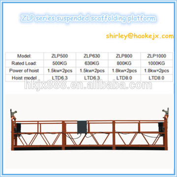 Window cleaning system constructon gondola