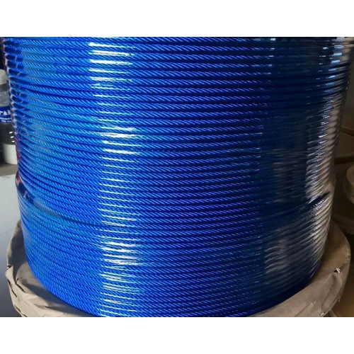 Cable de acero galvanizado recubierto