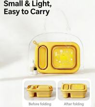 Foldable Wash Basin Divided Design