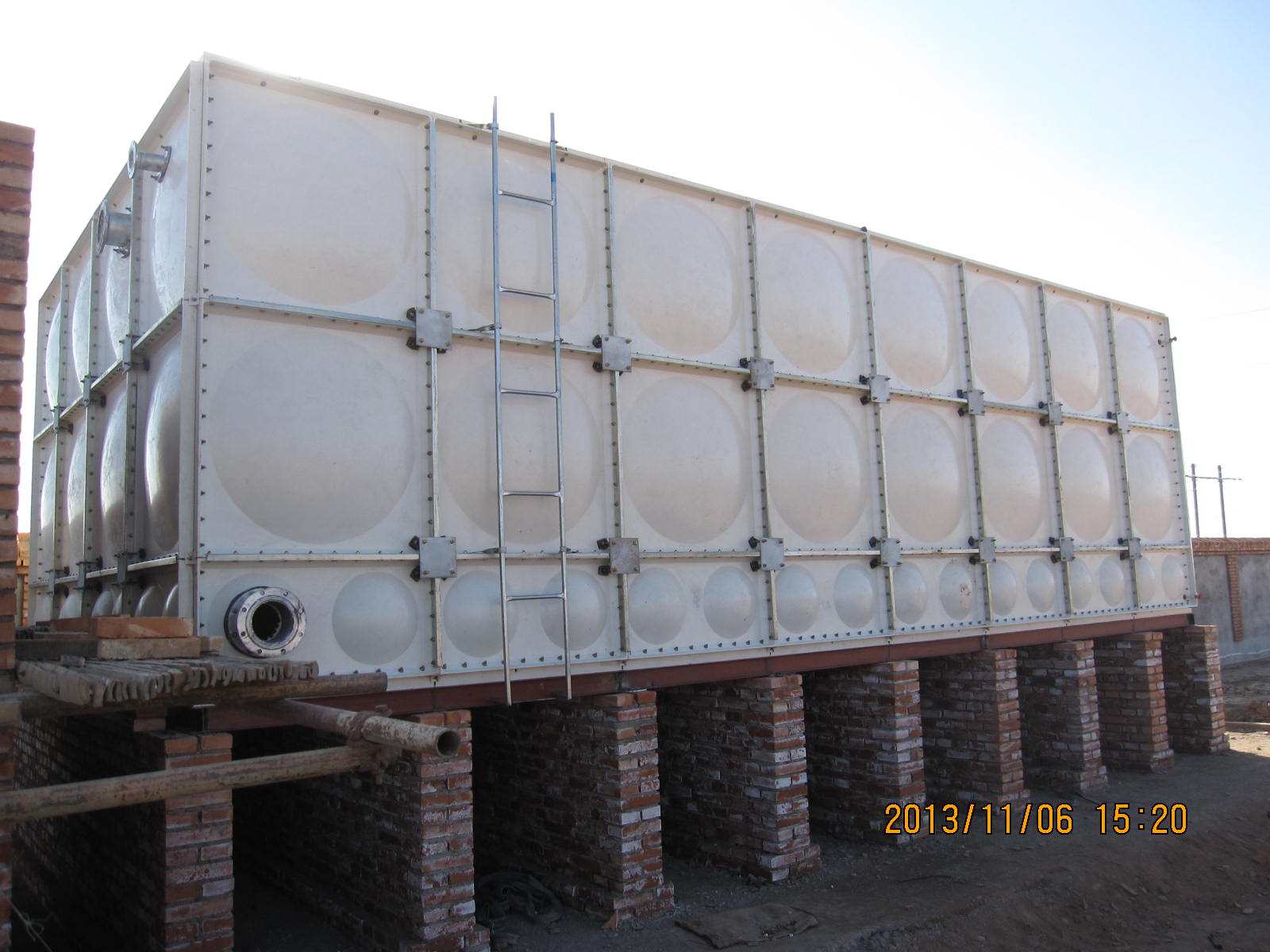 90000 Liter FRP GRP zusammengebautes Wassertank SMC geformter Panel Wassertank